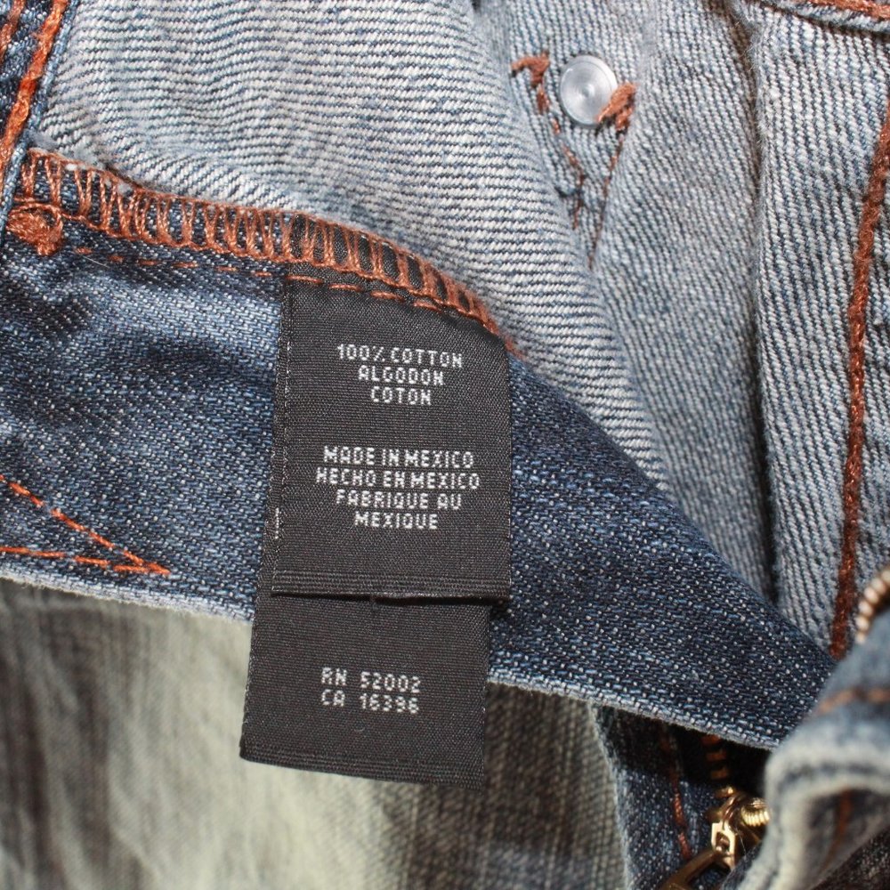 DKNY Jeans Soho Relaxed Distressed Jeans Sz 32x30 - Picture 7 of 8